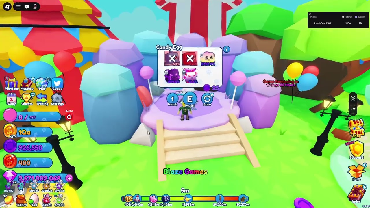 Bubble Gum Simulator Infinity Modded Episode 10