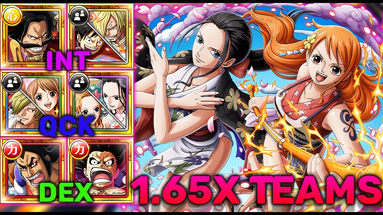 Kizuna Battle Nami Robin Two 1 65x Teams One Piece Treasure Cruise Youtube