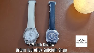 3-Month Review: Artem HydroFlex VS Standard Sailcloth Strap