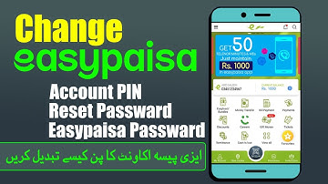 How to Recover Easypaisa Account PIN - Reset Password - Change Easypaisa Password