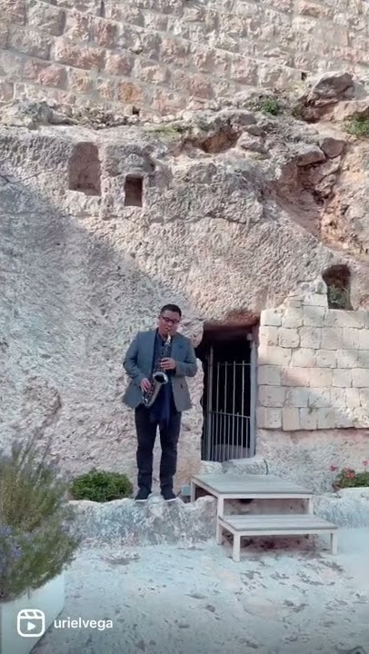 Amazing Grace at The Garden Tomb - Jerusalem, Israel #shorts #youtubeshorts