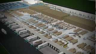 Sporting Goods Distribution Center Animation