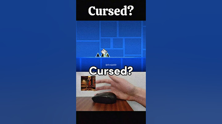 Cursed 3 Spike Jump in Geometry Dash! #shorts