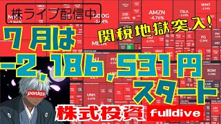 投資フルダイブ【滝沢ぽんたす】（地獄の沙汰も株しだい）の配信のサムネイル画像