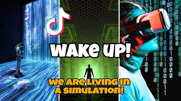 Creepy Glitch In The Matrix Tiktok‼️PROOF WE ARE IN A SIMULATION⚠️⚠️
