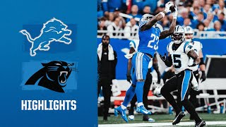 Jared Goff scores four touchdowns in Lions win against the Panthers | 2023 Week 5 Game Highlights screenshot 5