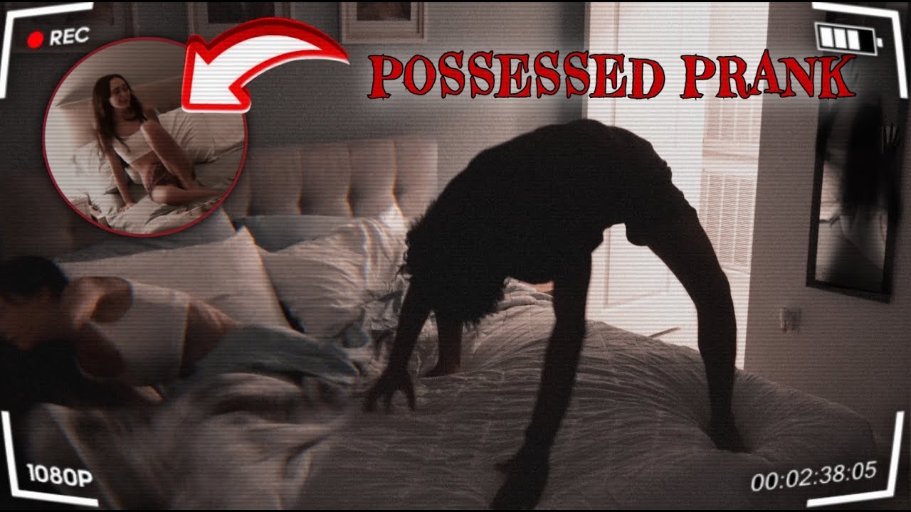 ACTING POSSESSED PRANK ON MY GIRLFRIEND *SHE CRIES*