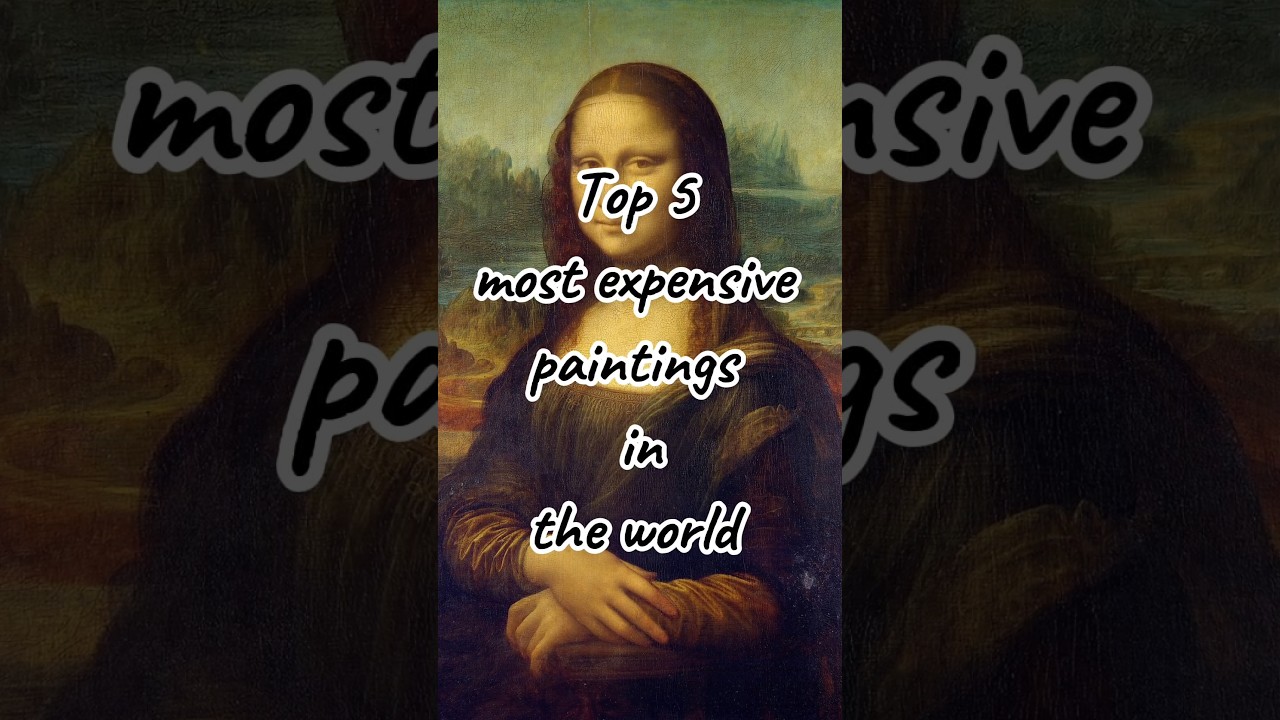 Top 5 most expensive paintings in the world 🌎#facts #trending #viralvideo