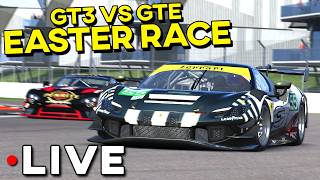 GT3 vs GTE 80mins of Silverstone National EASTER RACE!