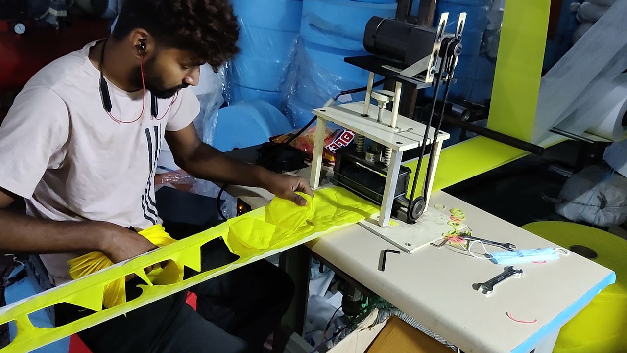 n 95 manual mask making machine