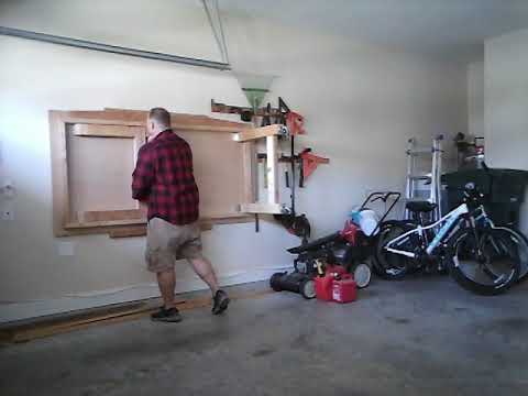 Workbench Folding Wall Mounting You Workbench Folding Wall Mounting You, Folding Work Table Garage Door