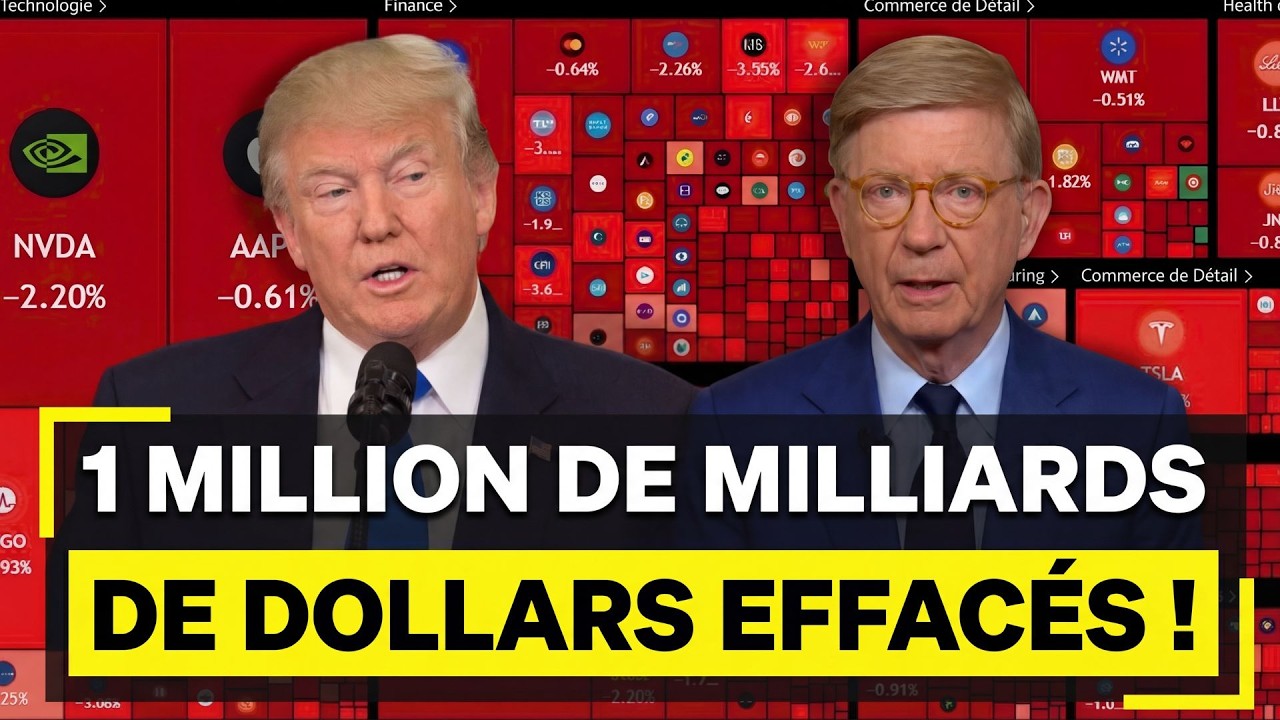 IL Y A 1H : 1 000 Milliards Disparus — Ce N'est Pas la Guerre Iran, C'est la Bulle qui Explose