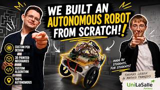 WE BUILT AN AUTONOMOUS ROBOT FROM SCRATCH!