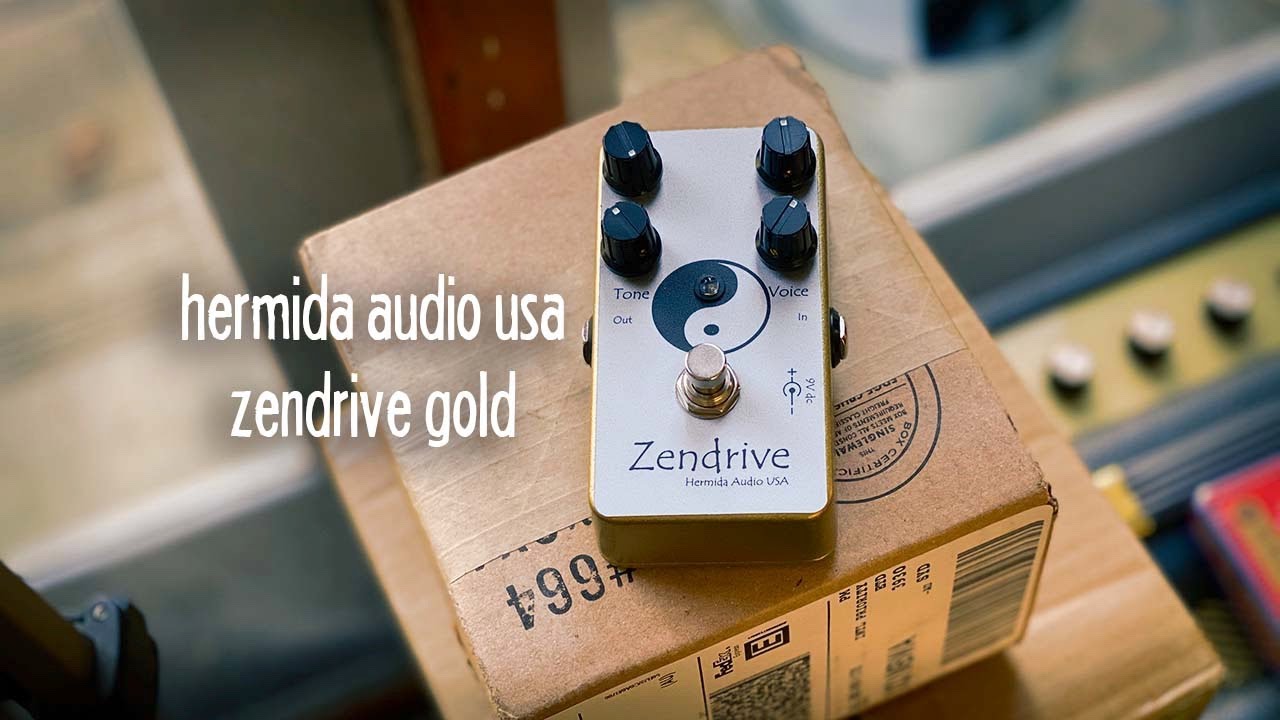 Hermida Audio USA: ZenDrive Gold Overdrive - YouTube