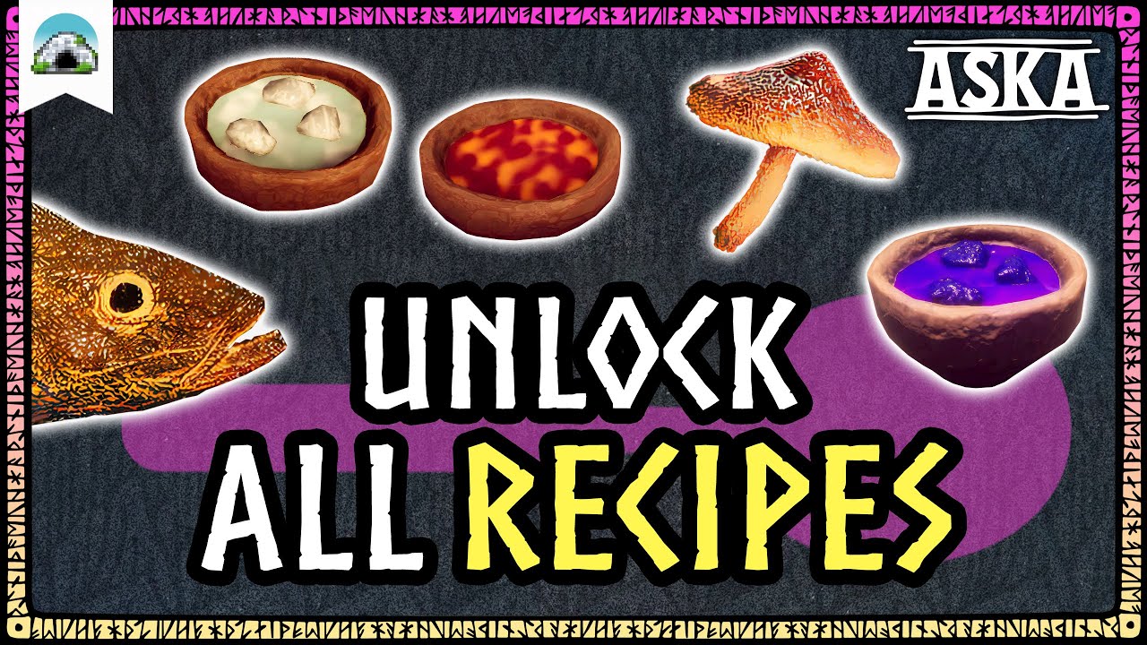 All COOKING RECIPES – Unlock Every BBQ & Cooking House Recipe | ASKA ...
