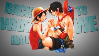 axs ☠ ps partners in crime ace x luffy happy birthday lu