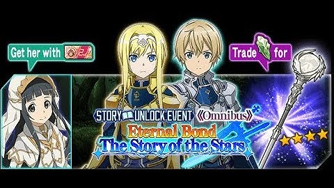 Sword art online memory defrag - Eternal Bond The story of the Stars event full story