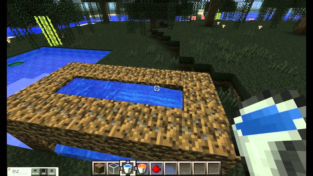 Minecraft Tutorial - Obsidian Generator - YouTube