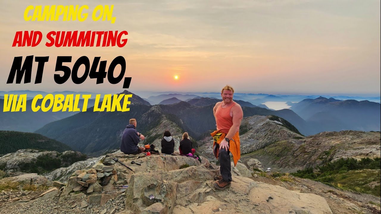 Hiking Mt 5040! Are There Better Views On Van Isle?? Camping On The Saddle! Sunrise On The Peak!