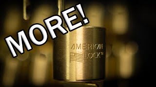 [397] Lock Sport Update | More Round Brass American Locks Are On The Way