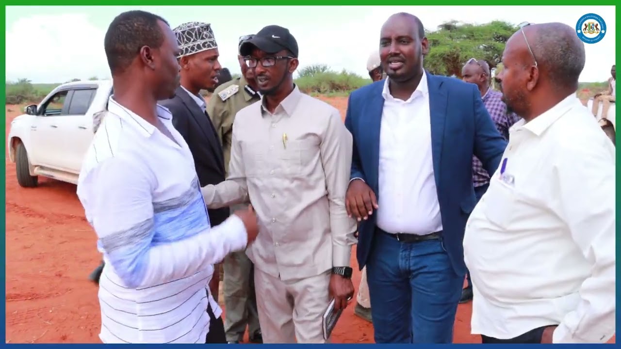 wasiirka dakhaliga oo kormee shaqo ku tagey Dagmadda galdogob.