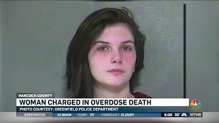 Woman charged in overdose death