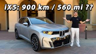 2027 BMW X5 driving REVIEW with crazy range + charging for the iX5! (petrol X5 40 vs iX5 comparison)