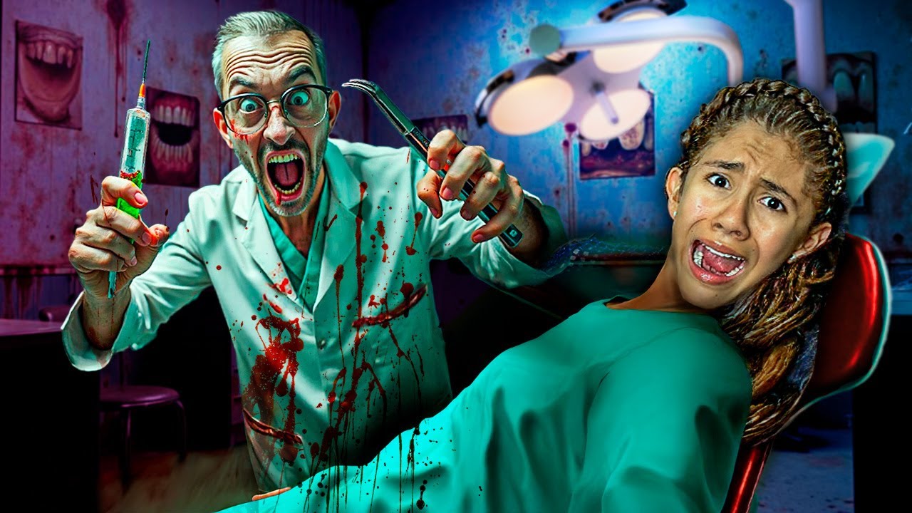 ¡ESCAPANDO DEL DENTISTA LOCO!🦷 QUIERE MIS DIENTES 🦷con @PRINCESA VALE