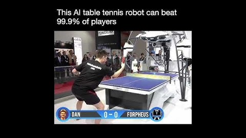 Ai Table Tennis Robot