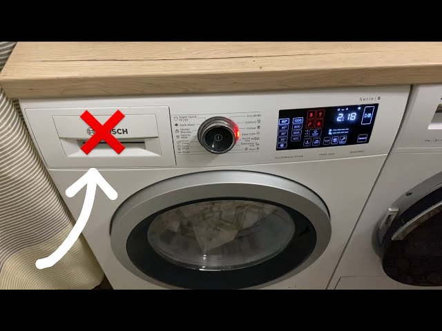 Bosch Serie | 6 Washing Machine Review And Demo - Youtube