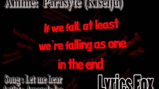 Miniatura del video "Amanda Lee (Let Me Hear) Parasyte Lyrics"