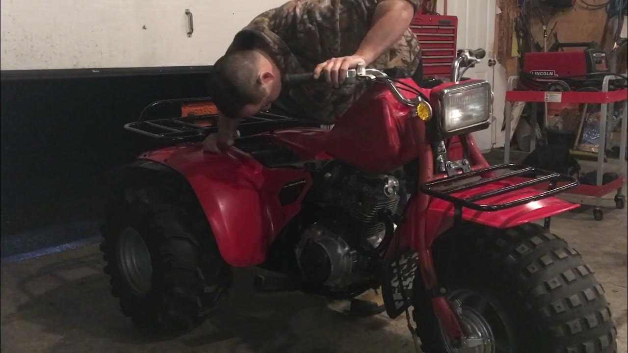 1982 Honda ATC 200 Fall Project (The Veteran) P10 First start YouTube