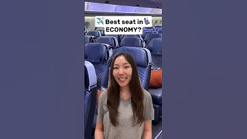 De beste economy-stoel in het vliegtuig berekenen‍✈️