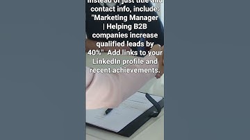 Email Signature That Builds Your Brand #shorts