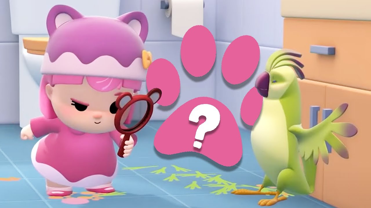 Who's prints are these? | Hero Dad | Cartoon for Toddlers and Children ...