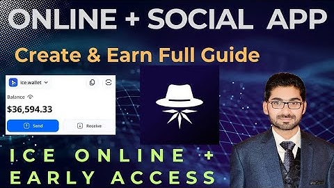 How To Earn From Online + Social App || New Project 2025 Backed ION || ICE Open Network...