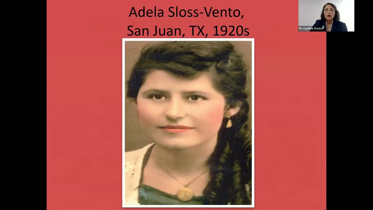 Women's History Month Virtual Talk With Dr. Cynthia Orozco On The Legacy And Leadership Of Latinas