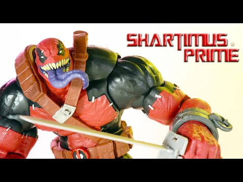 Marvel Legends VenomPool BAF Build A Figure Deadpool Venom Video Game Hasbro Action Figure Review