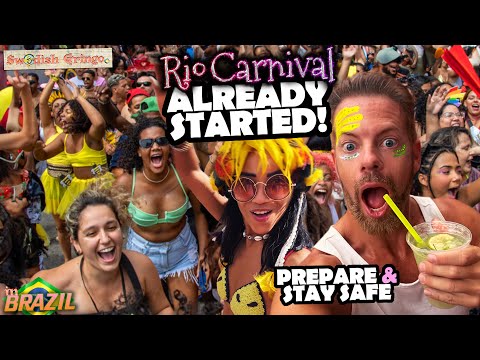 Rio De Janeiro Carnival Has Already Begun! 🇧🇷| Prepare, Stay Safe &Amp; Find Street Parties 2024