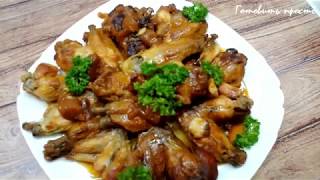 Куриные крылышки в мультиварке Куриные крылышки в мультиварке