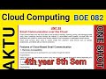 Unit 03 || New Syllabus of Cloud Computing BOE 082 || AKTU || ONE SHOT