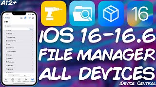 iOS 16 - 16.6 b1: FILZA FILE MANAGER Alternative Without JAILBREAK! With Write Access. screenshot 2