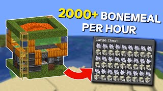 Minecraft Simple Moss Bonemeal Farm (Chromoss) | Java, 1.17  1.20+ | by Monica