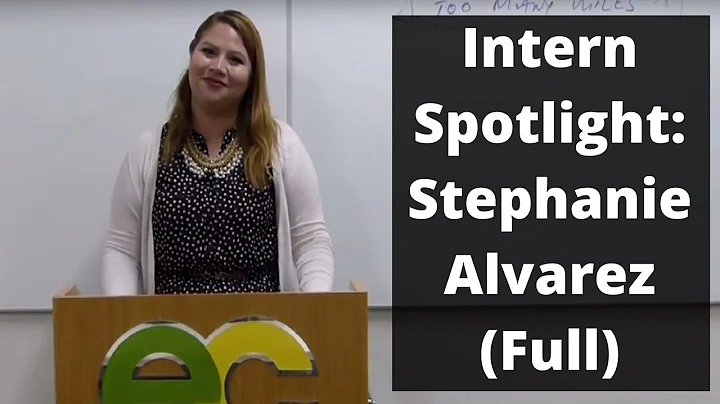 Intern Spotlight: Stephanie Alvarez (Full)