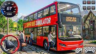 Public Transport Bus Driving: Real Traffic Driving Simulator Double Decker Bus - android gameplay
