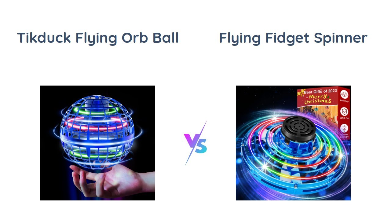 Tikduck Flying Orb Ball 2023 Toys Soaring Hover Boomerang Spinner