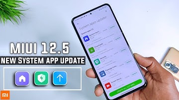 MIUI 12.5 System App Update Released | System Launcher/Security App/Package Installer