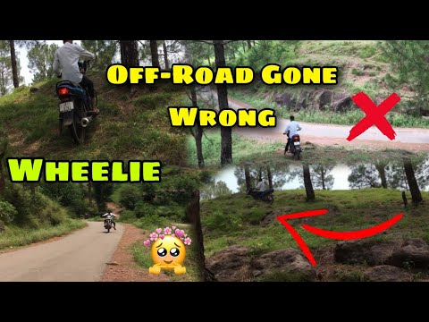 Offroad Gone Wrong 😱||Bike Toot Gyi