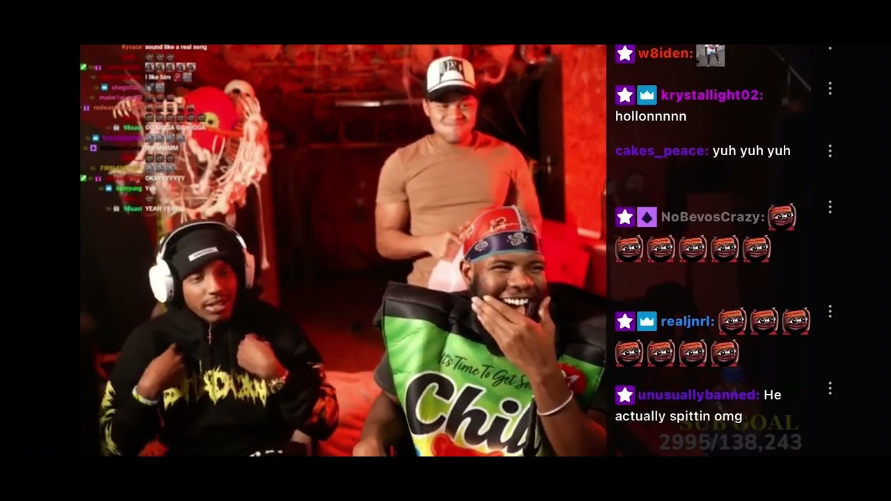 AMP ChrisNxtDoor Let Me Freestyle on His Twitch Stream YouTube