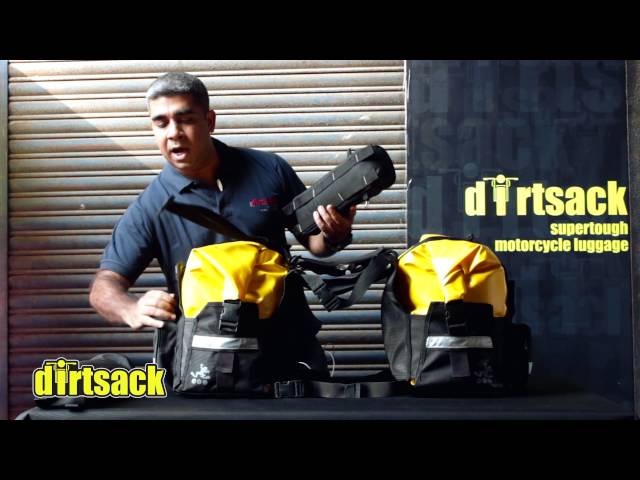 Dirtsack Frogman Saddlebags - Features - Tech Specs - How to